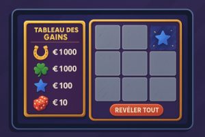 Jeux de grattage à jackpot instantané : comprendre les mécaniques de « reveal all »